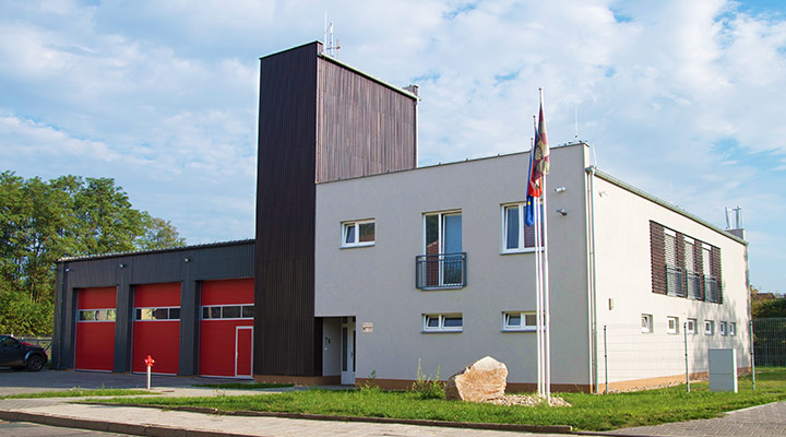 Zbýšov, Czechia, Firehouse